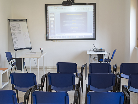 Aula didattica sede di Fondi